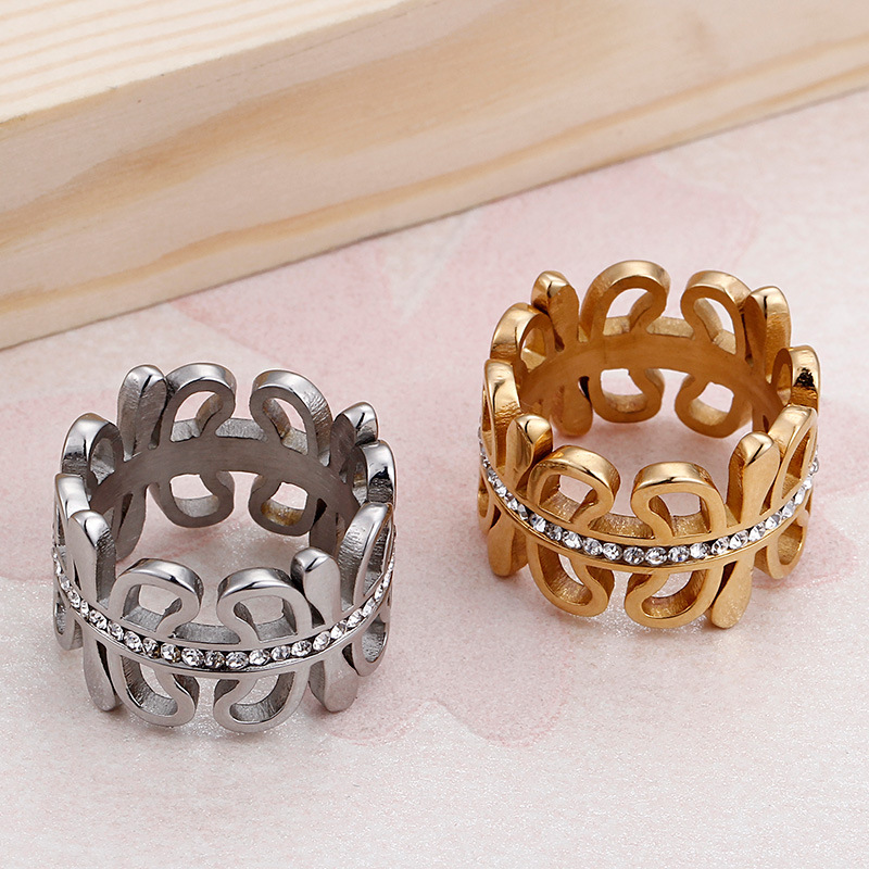 ring with inlays Irina model » Magahe® · Jewelry